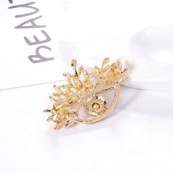 BLUE MULTI EVIL EYE CHARM BROOCH / PENDANTS NEW! - Picture 6 of 11